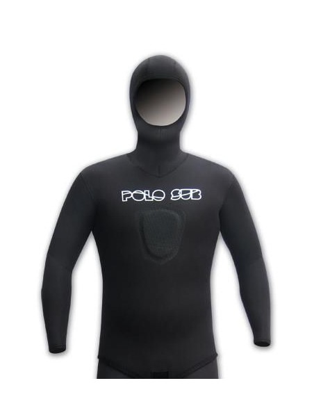 LINED OPEN CELL BLACK JACKET