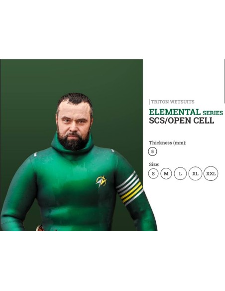 ELEMENTAL SERIES 5mm SCS/OPEN CELL Green