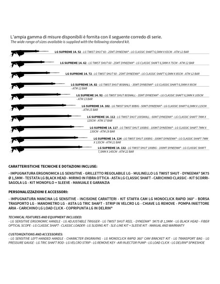 SUPREME 14 RG spearfishing